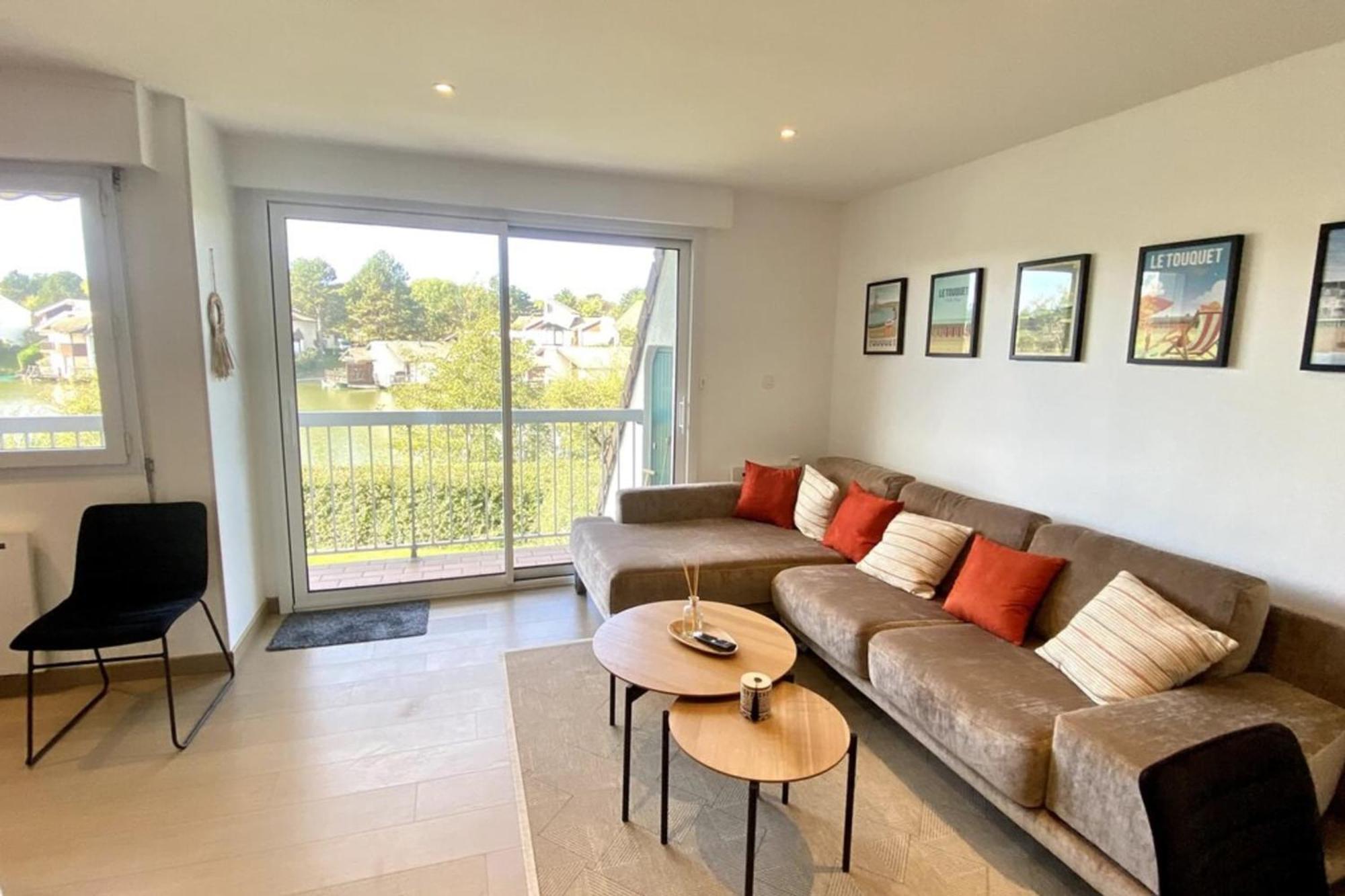 Superb Duplex With Lake View For 6 People Le Touquet Exterior foto