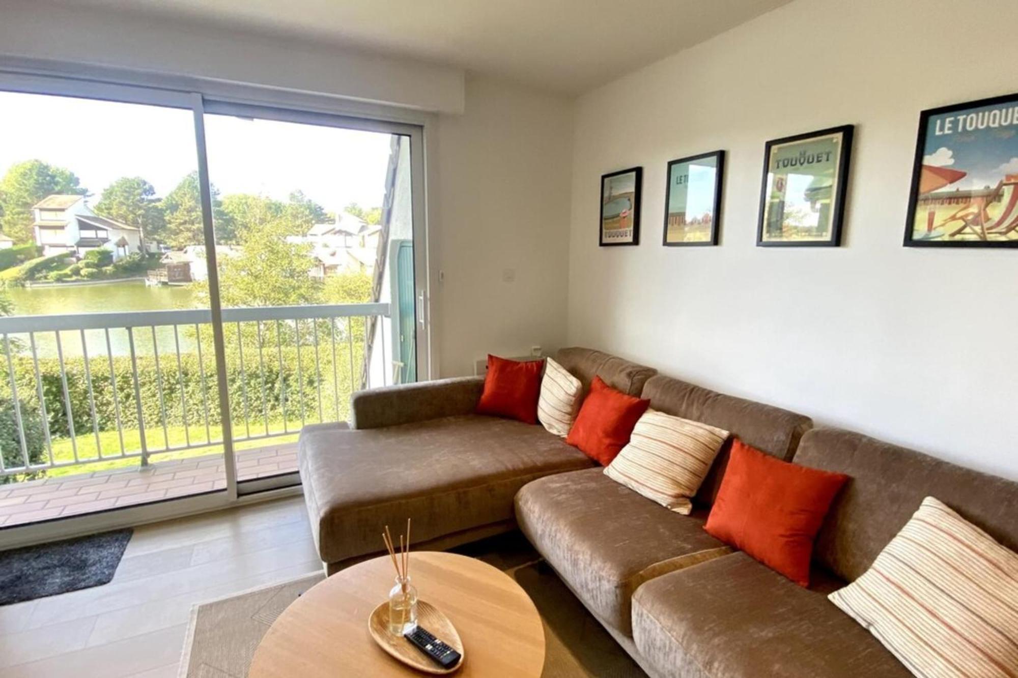 Superb Duplex With Lake View For 6 People Le Touquet Exterior foto